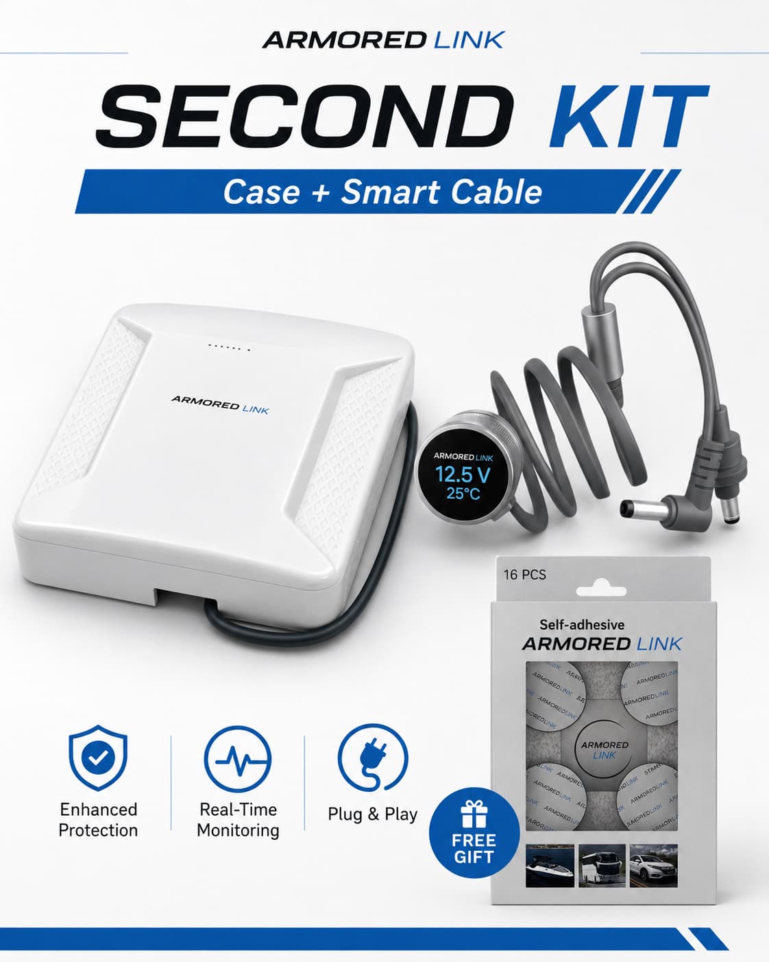 ARMORED LINK Case + Smart Cable Kit